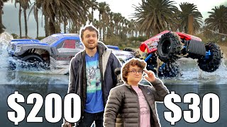 $30 Car vs $200 Car - Driving Across Water
