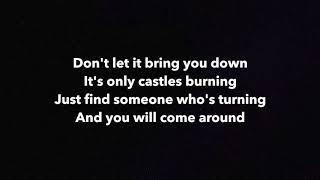 Don&#39;t Let it Bring You Down Neil Young CSNY karaoke