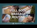 FULL BODY MASSAGE ASMR No Talking Deep Tissue Myofascial Release