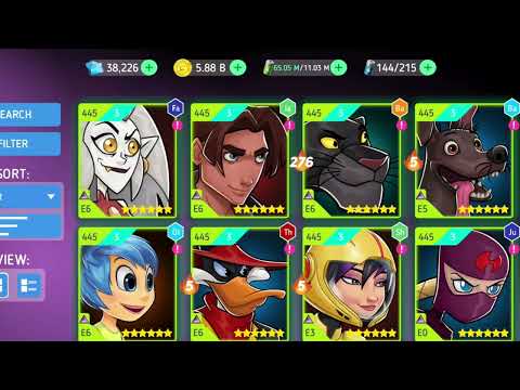 Disney Heroes Battle Mode: How to Level Up Fast & Gain Gold Quickly | Tips & Tricks by Rascal Zazu