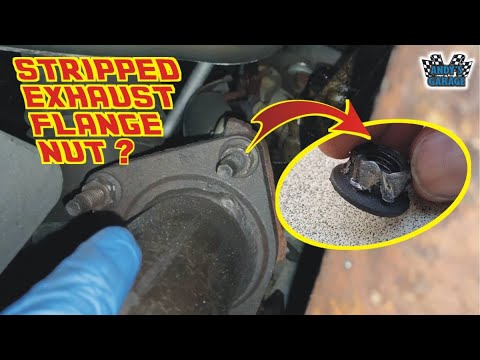 How To Remove Stripped Exhaust Flange Nuts & Bolts (Andy’s Garage: Episode - 413)