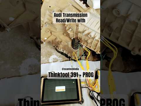 Thinktool Expert 391 | Thinkcar Prog | Audi TCM Read Write | #thinktool191 #thinkcar #carscanner