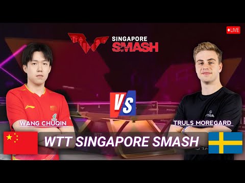 Exciting🔴Wang Chuqin vs Truls Moregard Highlights WTTSingapore Smash