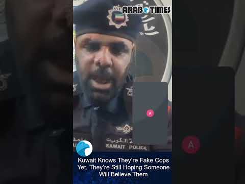 This video was sent to us by an Arab Times subscriber