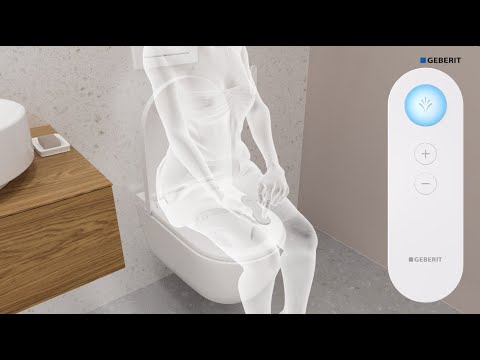 Vägghängd Duschtoalett Geberit Alba