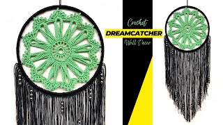 Crochet/how to crochet wall decor dreamcatcher/bedroom wall decorating ideas DIY/como fazer crochê