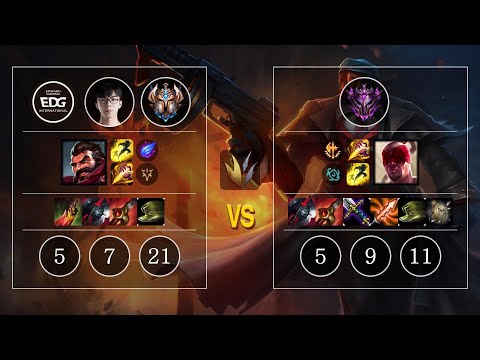 EDG JunJia Graves vs Lee Sin Jungle - KR Challenger Patch 10.10