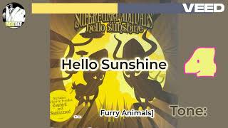 Super Furry Animals - Hello Sunshine [karaoke]