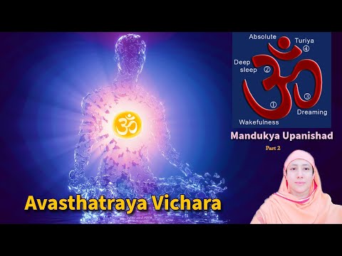 Avasthatraya Vichara by Pravrajika Divyanandaprana | Mandukya Upanishad Part 2