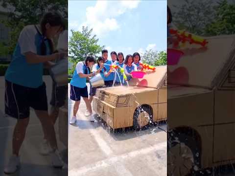 สาดน้ำใส่รถครู..รถพัง ครูโมโหแล้ว #ละครเกลลี่