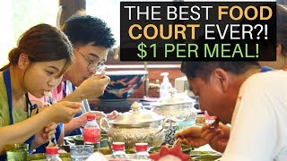 THE BEST FOOD COURT EVER? ($1 PER MEAL)