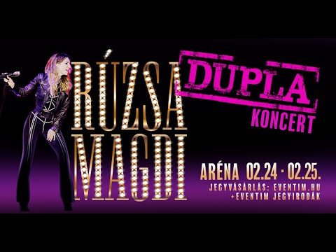 Rúzsa Magdolna Aréna Koncert 2023