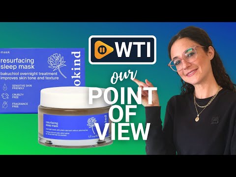 Cocokind Resurfacing Sleep Mask - WTI product video review