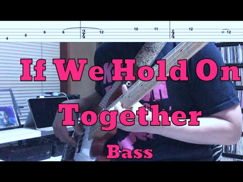 Diana Ross - If We Hold On Together (Bass Cover) Tabs and Score