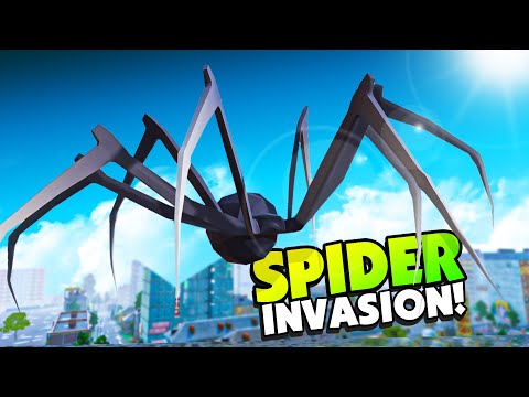 ALIEN Spiders Have Completely Destroyed the CITY! - Kill it with fire VR