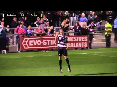 Darlington 1-1 Farsley - Evo-Stik First Division North - 2014/15