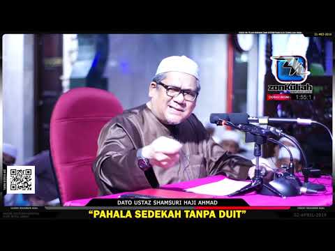 [Tazkirah]Banyak Pahala Sedekah Walaupun Miskin - Ustaz Shamsuri Haji Ahmad