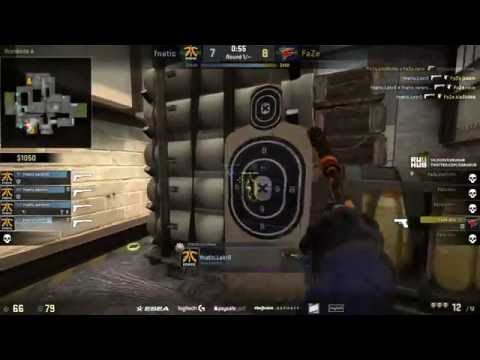 ESL Pro League - Fnatic vs Faze - lekr0 quadrakill