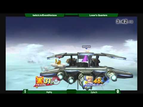 Construct 33 - BigRig (Pikachu) vs Zylach (Rosalina) - Smash 4 Losers Quarters