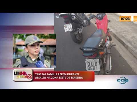Trio faz famiÌlia refeÌm durante assalto na zona leste de Teresina (15 05 20)