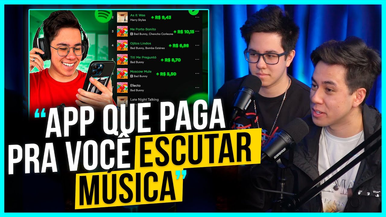 É POSSÍVEL GANHAR DINHEIRO OUVINDO MÚSICAS??