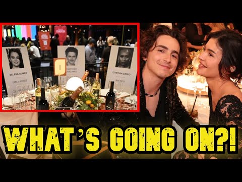 Selena Gomez & Timothée Chalamet WILL SIT TOGETHER at SAG Awards?! Kylie Jenner's Reaction!