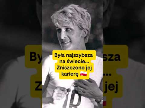 Polka była NAJSZYBSZA na świecie. Zniszczono jej karierę w wieku 20 lat #shorts #historia #polska