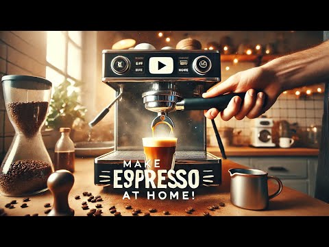 How I Make My Morning Espresso&latte art (Routine & Technique)#espresso#coffee#latteart#video