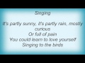 Lisa Germano - Singing To The Birds Lyrics