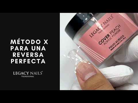 ¡Consigue una reversa perfecta en tus uñas con este Método! | LEGACY NAILS