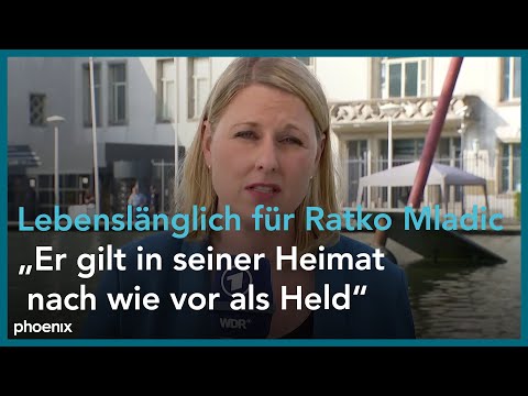 Urteilsbegründung des UN-Gerichts im Prozess gegen Ratko Mladic: Einordnung von Gudrun Engel
