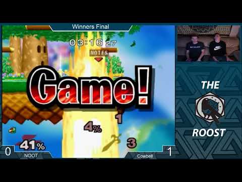 The Roost #5 NOOT (Faclo) v. Cowbell (Marth) W. Finals  Melee Singles