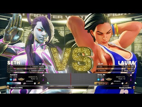 SFV Justakid (Seth) VS idom (Laura)