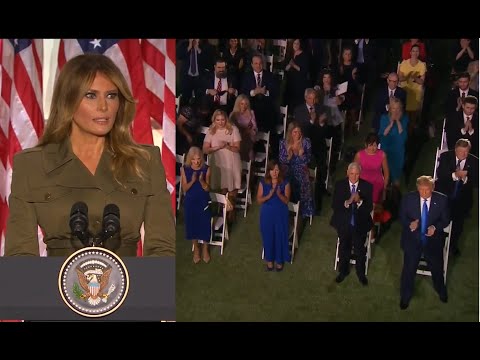8/25/2020 Melania Trump Republican National Convention speech