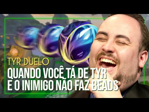 QUANDO VOCÊ TÁ DE TYR E O INIMIGO NÃO FAZ BEADS | TYR (Ranked Duel Smite Brasil)