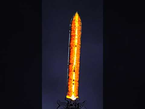 How to paint a molten power sword