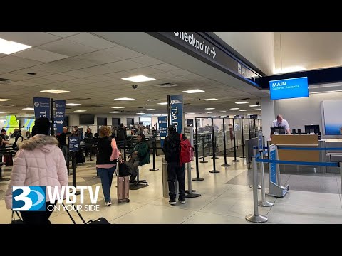 Mudanças no estacionamento do Aeroporto Internacional Charlotte Douglas