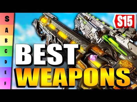 RANKING The BEST WEAPONS In Apex Legends Season 15!