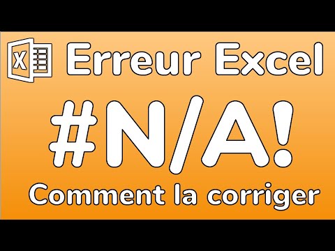 Excel: Corriger l'erreur #N/A! lors d'une RechercheV - Docteur Excel