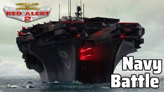 Red Alert 2 | Insane Navy Battle | Extra Hard AI (7 vs 1)