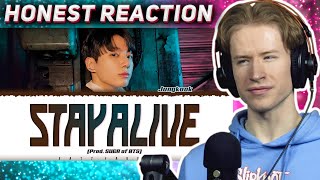 Download lagu HONEST REACTION to Jungkook  - ‘Stay Alive (Prod. SUGA of BTS) mp3