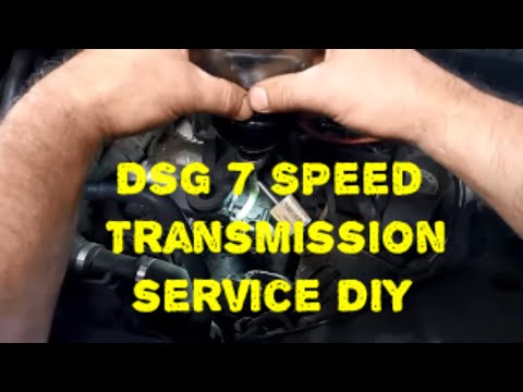 How to Trans Service DQ200 DSG 7 Speed DQ250 OBH7 0AM OCW Gear Oil Change & Mechatronic Oil Change