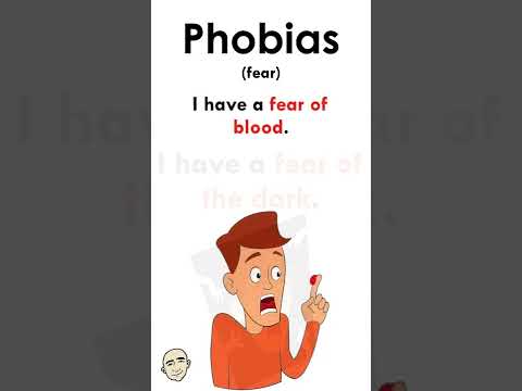 #shorts Phobias (fear) | Mark Kulek ESL