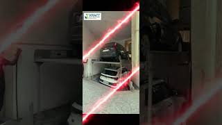 Hydraulic stack parking system (1+G) – Independent  #StackParking #Ind