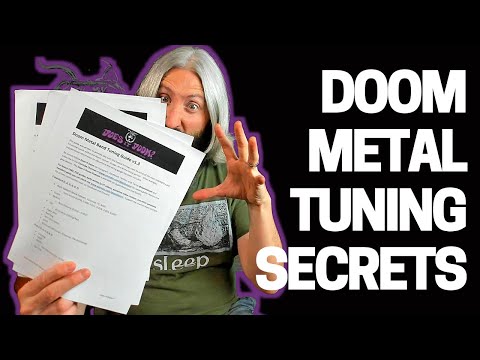 Doom Metal Guitar Tuning Secrets Revealed