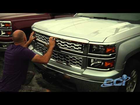 CCI Grille Overlay Upgrades 2014 Silverado