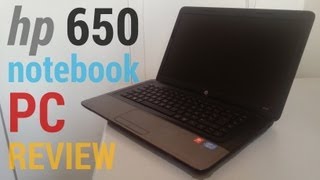 Video thumbnail for HP laptop - hp 650 notebook pc review [HD][REVIEW] by The Tech Boost Channel