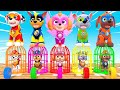 PAW Patrol : Guess The Right Door With Tire Game Mighty Pups Ultimate Rescue Max Level LONG LEGS #26