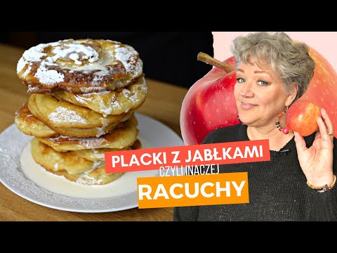 Puszyste RACUCHY Z JABŁKAMI w 10 minut 🍎