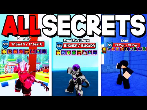 All SECRET BOSS LOCATIONS (World 1-24) in ANIME ETERNAL! Roblox